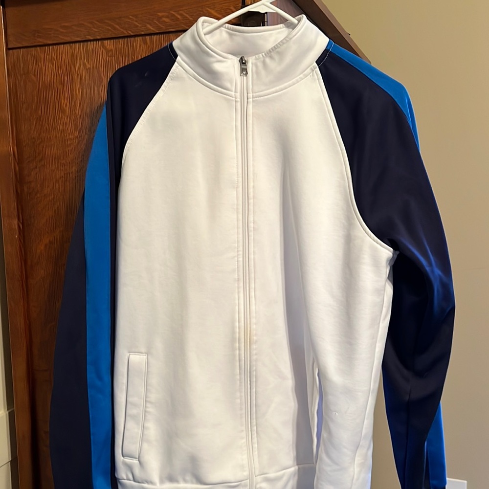 Club Room Zip Down Jacket. Size L
